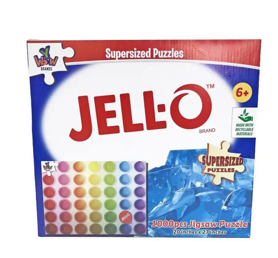 Jell-O 1000 Piece SuperSized Jigsaw Puzzle