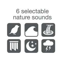 Jensen Mood Lamp Digital Dual Alarm Clock Radio