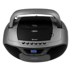 Jensen Portable Bluetooth Stereo MP3 Compact Disc Cassette Player/Recorder with AM/FM Radio