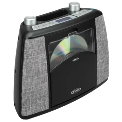 Jensen Portable Bluetooth CD Music System (Black)