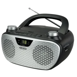 Jensen Portable Stereo Compact Disc Player with AM/FM Stereo Radio