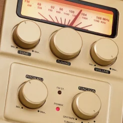 Jensen 3-Speed Stereo Turntable with Cassette Player/Recorder and AM/FM Stereo Radio