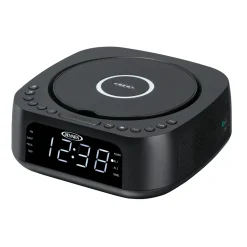 Jensen Stereo CD Player with FM Digital Dual Alarm Clock Radio