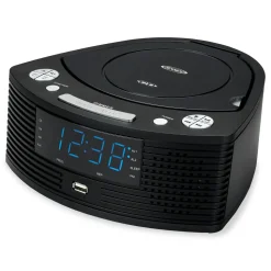 Jensen Stereo CD Player with AM/FM Digital Dual Alarm Clock