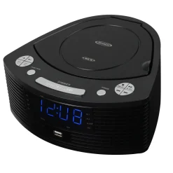 Jensen Stereo CD Player with AM/FM Digital Dual Alarm Clock