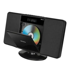 Jensen Wall-Mountable Bluetooth Music System with MP3 CD Player, Digital AM/FM Stereo Radio and Remote