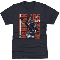 Jim McMahon & Walter Payton Chicago Duo WHT