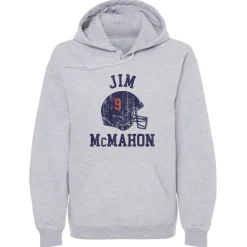 Jim McMahon Chicago Helmet Font