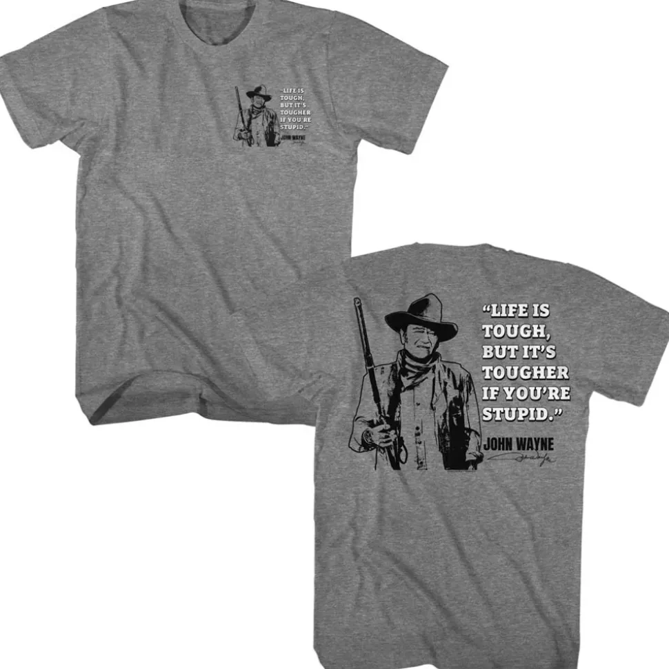 John Wayne - Life is Tough (Front & Back)