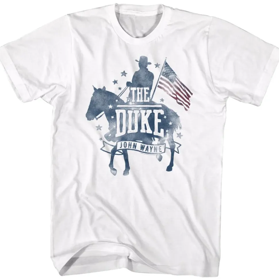 John Wayne - Patriotic Silhouette