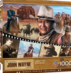 John Wayne Legend of the Silver Screen 1000 Piece Jigsaw Puzzle