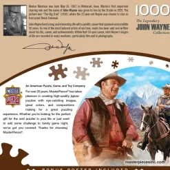 John Wayne On the Trail 1000 Piece Jigsaw Puzzle