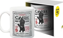 Johnny Cash One Night Only 11 Ounce Ceramic Mug