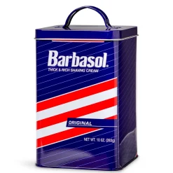 Jurassic Park Barbasol 6" x 4" Storage Tin With Lid