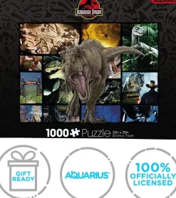 Jurassic Park Collage 1000 Piece Jigsaw Puzzle