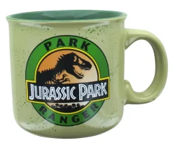 Jurassic Park Ranger Ceramic Camper Mug | Holds 20 Ounces