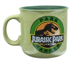 Jurassic Park Ranger Ceramic Camper Mug | Holds 20 Ounces