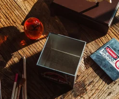 Jurassic Park Tin Storage Box Cube Organizer With Lid | 4 Inches