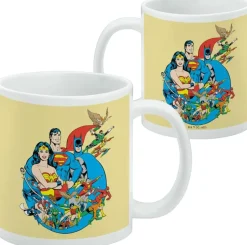 Justice League - Classic Hero Poses Mug