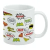 Justice League - Holiday Speech Bubbles Pattern Mug