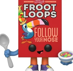 Kelloggs Funko POP Vinyl Figure | Froot Loops Cereal Box