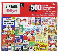 Kellogg's Vintage Frosted Flakes 500 Piece Jigsaw Puzzle