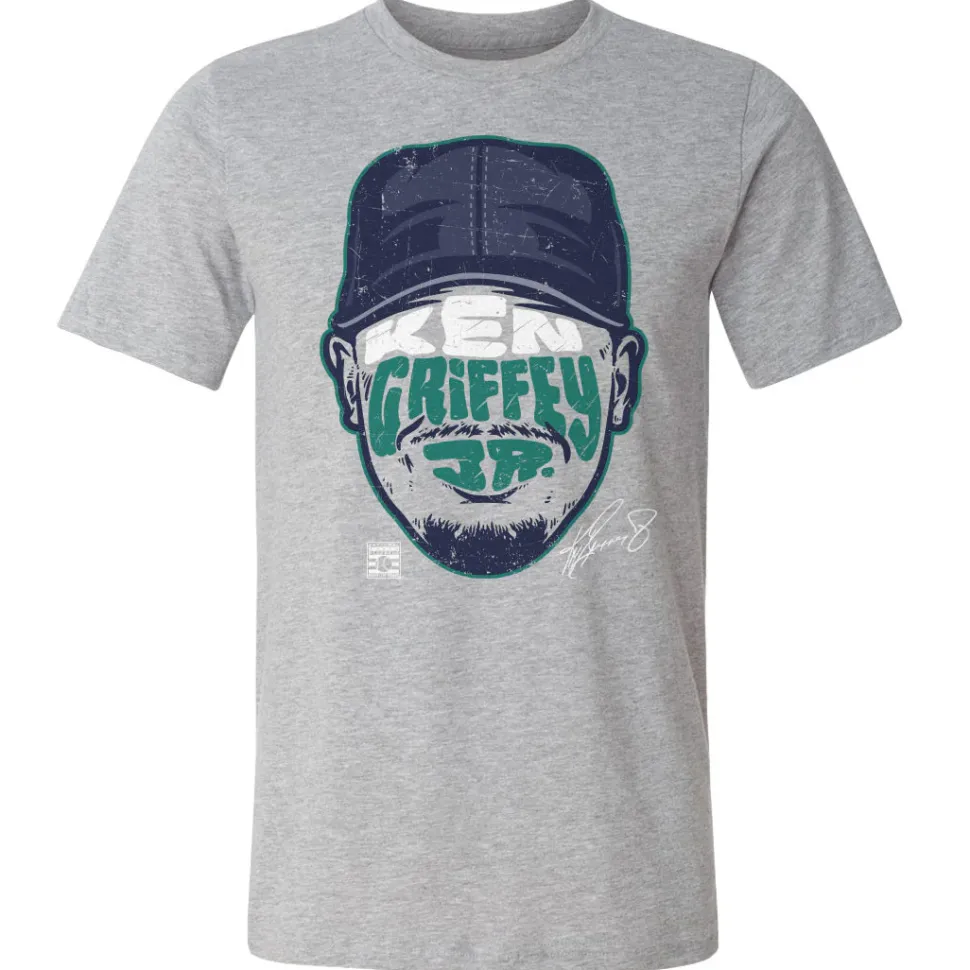 Ken Griffey Jr. Seattle Player Silhouette WHT