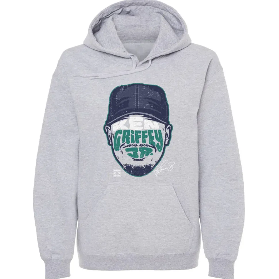 Ken Griffey Jr. Seattle Player Silhouette WHT