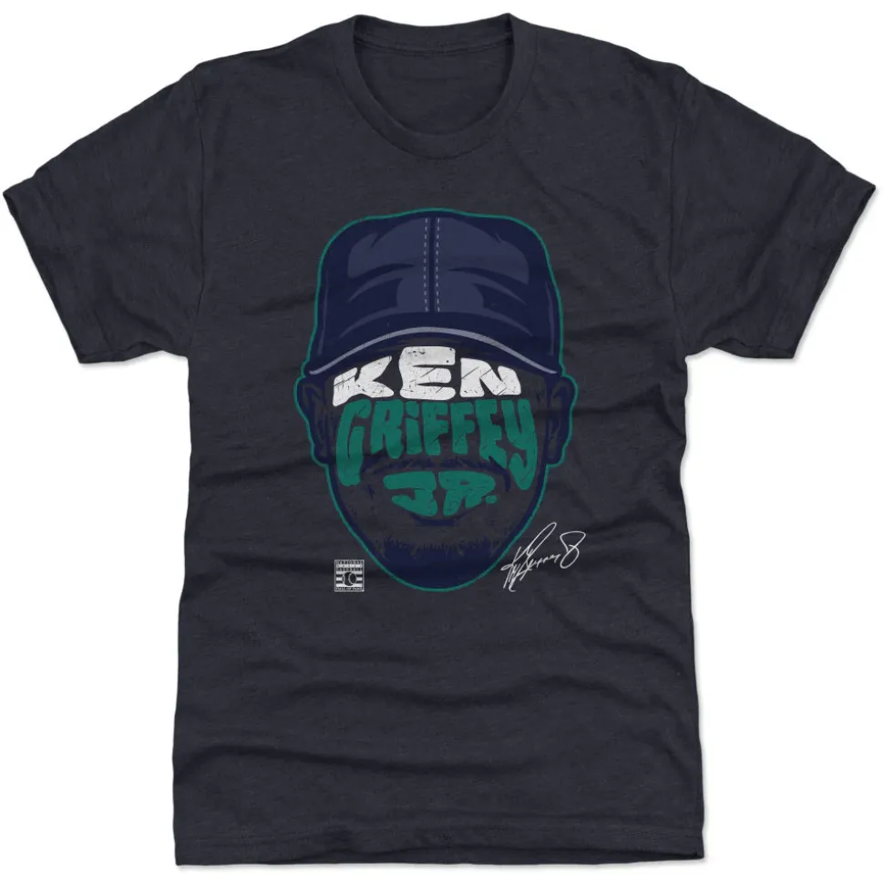 Ken Griffey Jr. Seattle Player Silhouette WHT