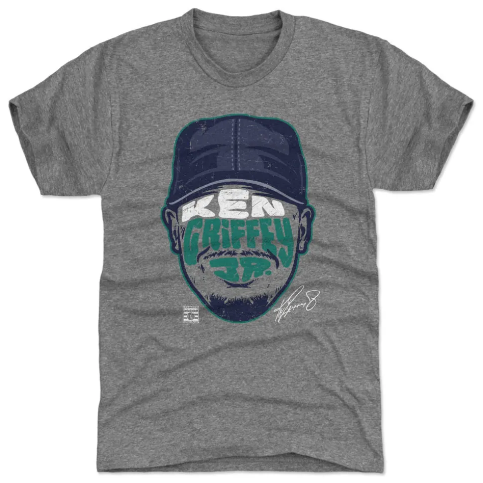 Ken Griffey Jr. Seattle Player Silhouette WHT