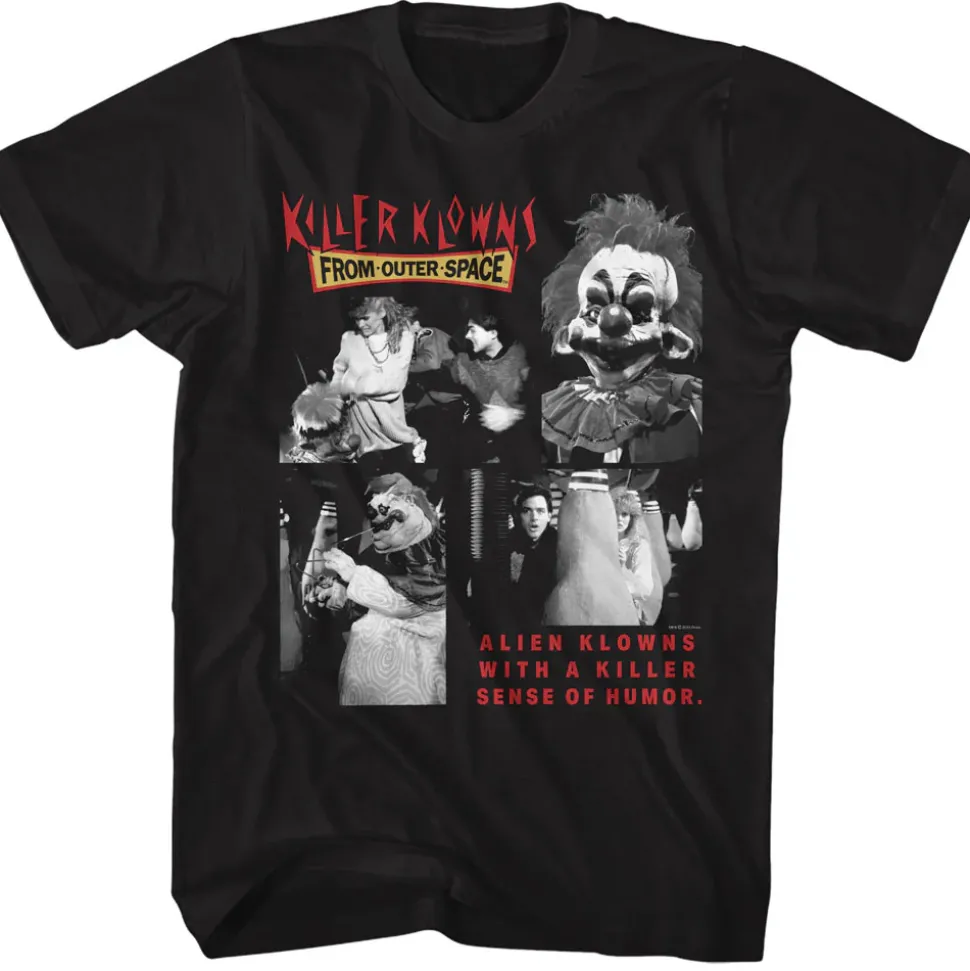 Killer Klowns From Outer Space - Four B&W Photos