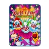 Killer Klowns From Outer Space Characters Raschel Throw Blanket | 45 x 60 Inches