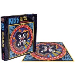 KISS Rock And Roll Over 500 Piece Jigsaw Puzzle