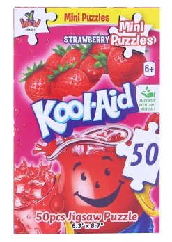 Kool-Aid 50 Piece Mini Jigsaw Puzzle | Strawberry