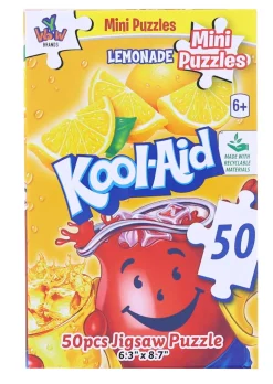Kool-Aid 50 Piece Mini Jigsaw Puzzle | Lemonade