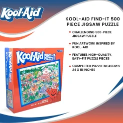Kool-Aid Find-It 500 Piece Jigsaw Puzzle