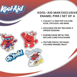 Kool-Aid Man Enamel Pins | Set Of 4