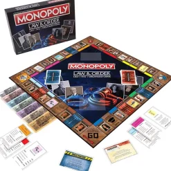 Law and Order Monopoly Board Game