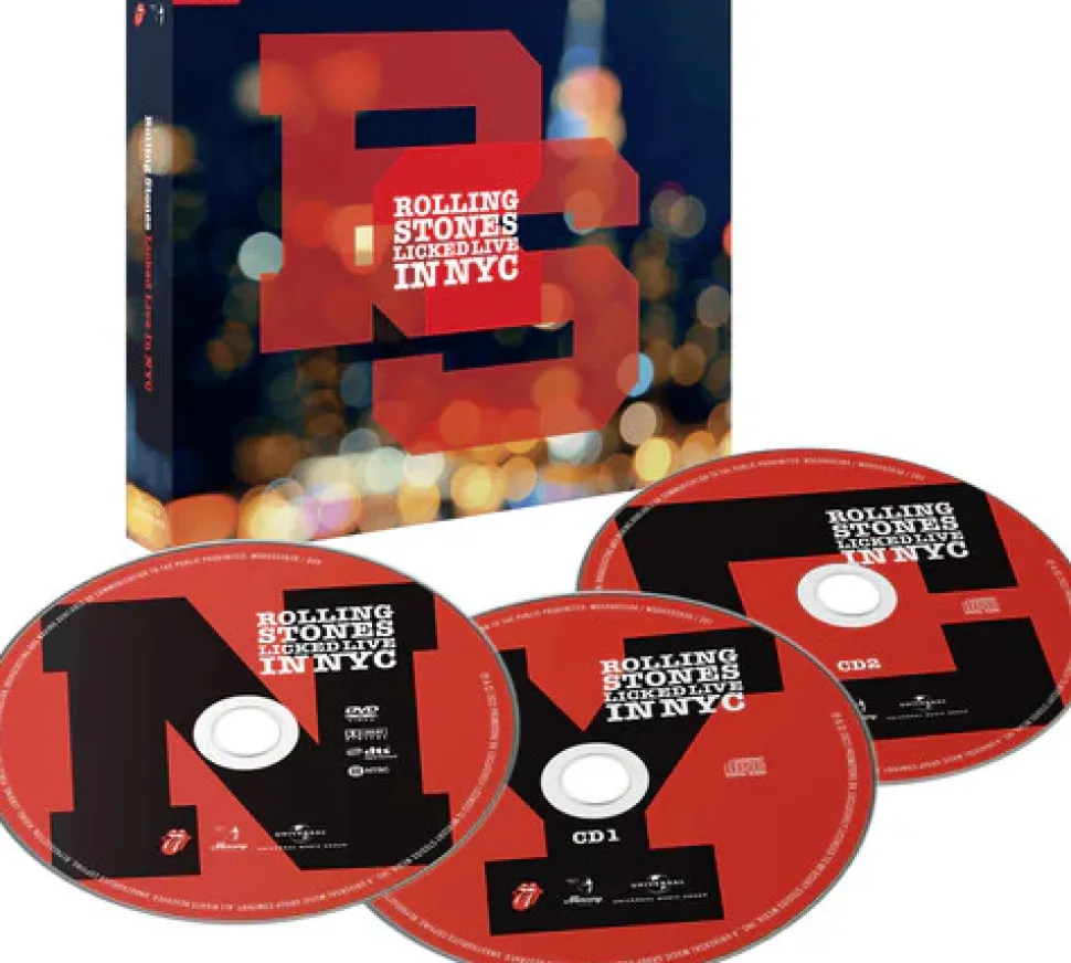 Licked Live In NYC (CD) - The Rolling Stones