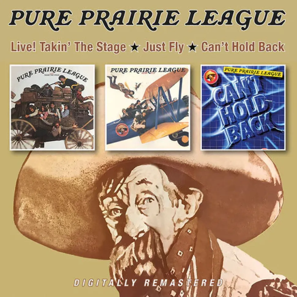 Live! Takin' The Stage / Just Fly / Can't Hold Back (CD) - Pure Prairie League