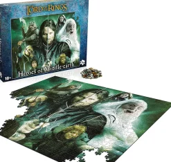 Lord of the Rings Heroes of Middle Earth 1000 Piece Jigsaw Puzzle