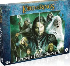 Lord of the Rings Heroes of Middle Earth 1000 Piece Jigsaw Puzzle