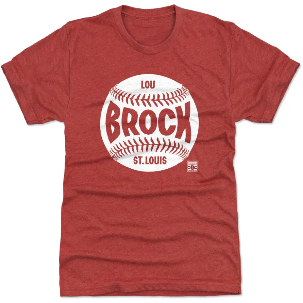 Lou Brock St. Louis Baseball WHT