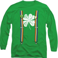 Lucky Suspenders Long Sleeve T-Shirt