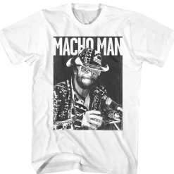 Macho Man Randy Savage - B&W Picture