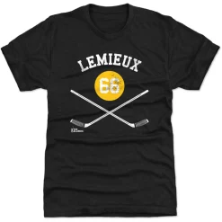Mario Lemieux Pittsburgh 66 Sticks WHT