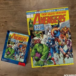 Marvel Avengers Comic Cover 500 Piece Jigsaw Puzzle