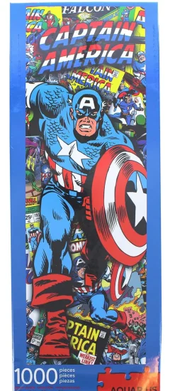 Marvel Captain America 1000 Piece Slim Jigsaw Puzzle