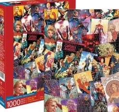 Marvel Captain Marvel Collage 1000 Piece Jigsaw Puzzle