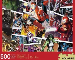 Marvel Comic Panels 500 Piece Jigsaw Puzzle